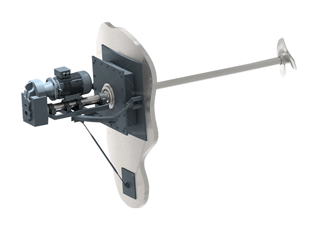 skj-series-periodic-swing-gear-drive-side-entry-mixer